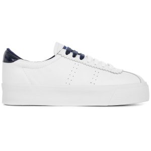 2854 Club 3 Leaw White Blue Navy